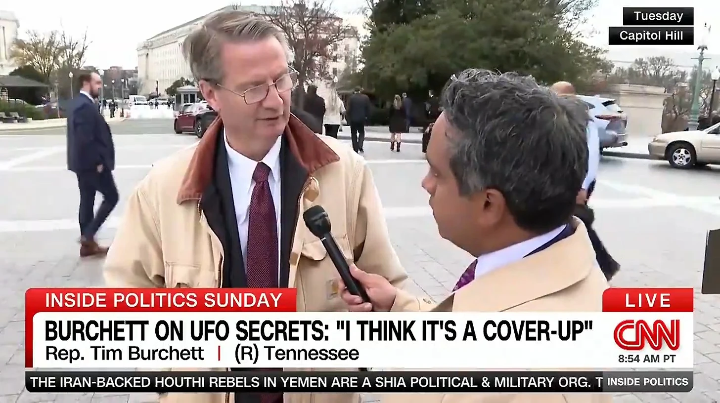 Tim Burchett: Leading the Charge for UFO Transparency